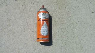 If you’re going to use a spray lubricant or paint, make sure you’re in a well-ventilated area.
